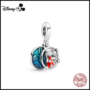 Disney STARWARS Marvel Hero Tinker bell Charms 925 Sterling Silver Original Charms Fit For Pandora Bracelet DIY Jewelry Making