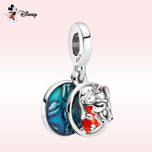 Load image into Gallery viewer, Donald Duck Mickey Mouse 925 Sterling Silver Disney Hot Air Balloon Charms Fit For Pandora Bracelet Bangle DIY Jewelry Making