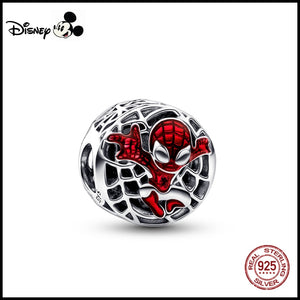 Disney STARWARS Marvel Hero Tinker bell Charms 925 Sterling Silver Original Charms Fit For Pandora Bracelet DIY Jewelry Making