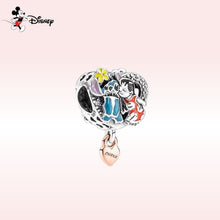 Load image into Gallery viewer, Donald Duck Mickey Mouse 925 Sterling Silver Disney Hot Air Balloon Charms Fit For Pandora Bracelet Bangle DIY Jewelry Making