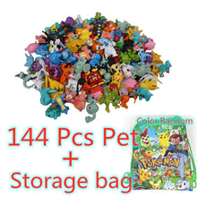 Load image into Gallery viewer, Pokemon Figure Toys Anime Pikachu Action Figure Model Ornamental Decoration Collect Toys For Children Christmas Gift,  144 piece bundle