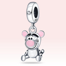 Load image into Gallery viewer, Disney Charms 100% 925 Sterling Silver Original Charms Cute Dog Elephant Beads Fit Pandora Bracelet Bangle DIY Jewelry Making