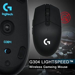 Logitech G304 Wireless Gaming Mouse/HERO 12K Sensor/12,000 DPI/6 Programmable Buttons/250h Battery Life/On-Board Memory for PC