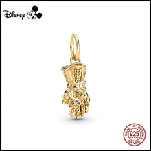 Load image into Gallery viewer, Disney STARWARS Marvel Hero Tinker bell Charms 925 Sterling Silver Original Charms Fit For Pandora Bracelet DIY Jewelry Making