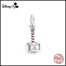 Load image into Gallery viewer, Disney STARWARS Marvel Hero Tinker bell Charms 925 Sterling Silver Original Charms Fit For Pandora Bracelet DIY Jewelry Making