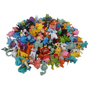 Pokemon Figure Toys Anime Pikachu Action Figure Model Ornamental Decoration Collect Toys For Children Christmas Gift,  144 piece bundle