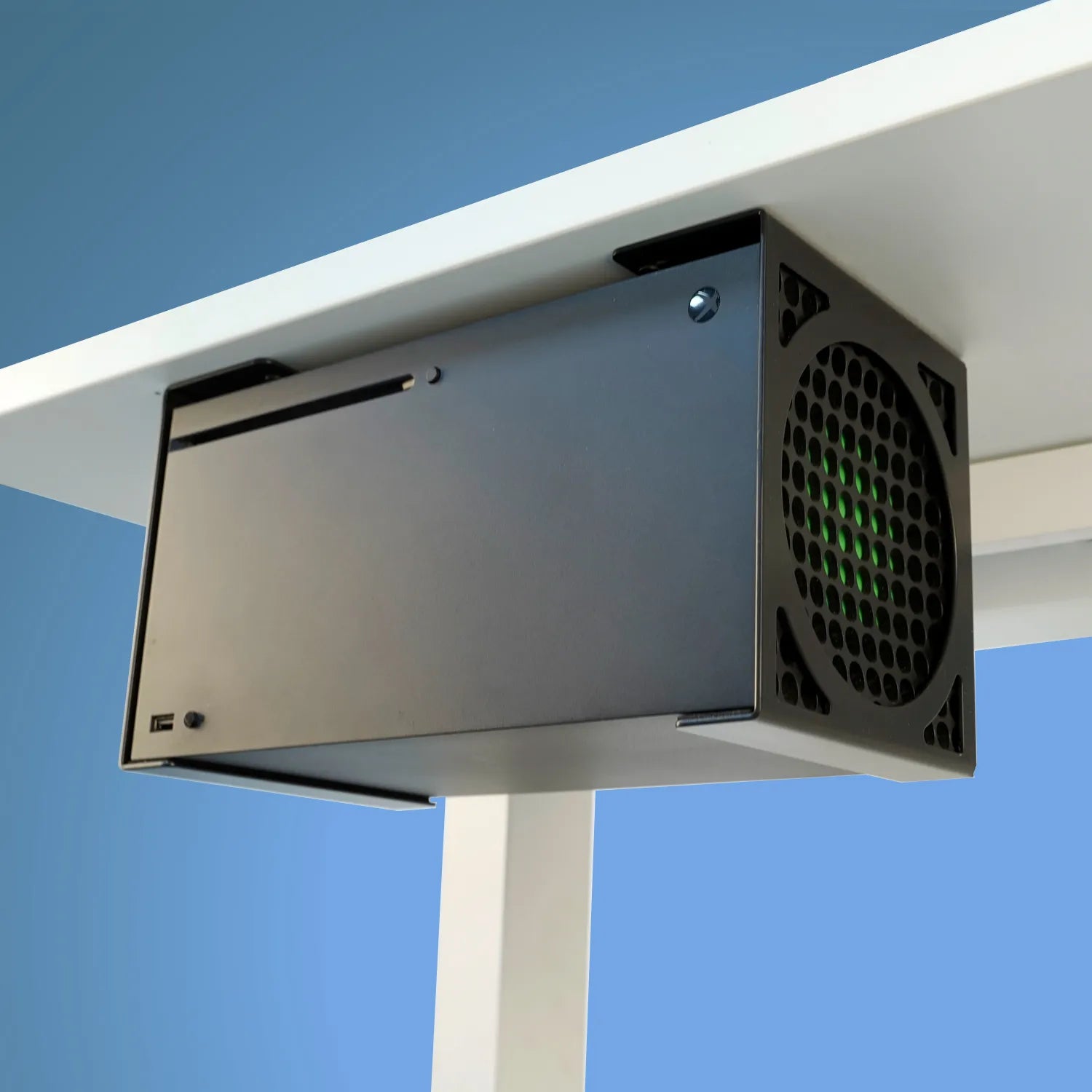 Monzlteck Under Desk Holder for Xbox Series X,Stealth Mount