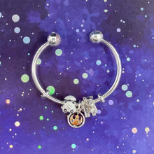 Load image into Gallery viewer, Disney S925 Silver Charm Original Super Hero Pendants Fit For Pandora&#39; Bracelet Open Size Bangle DIY Jewelry Star WarsMarvel