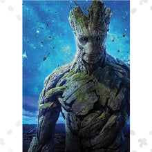 Load image into Gallery viewer, Guardians Of The Galaxy Movie Poster Print Superhero Groot Rocket Raccoon Canvas Painting Wall Art Boy Room Home Decor