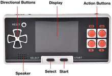 Load image into Gallery viewer, Portable Handheld Game Console Built in 8 Bit 200 Classic Video Game Support Dual wireless joystick 2.8 inch Retro Console