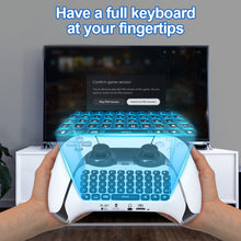 Load image into Gallery viewer, Wireless Bluetooth Keyboard for PS5 Controller Built In Speaker for Playstation 5 Gamepad External Key Panel Game Accessories