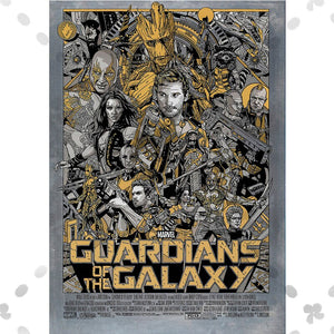 Guardians Of The Galaxy Movie Poster Print Superhero Groot Rocket Raccoon Canvas Painting Wall Art Boy Room Home Decor