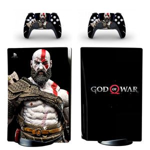 God Of War Design For Xbox Series S Skin Sticker Cover For Xbox series s  Console and 2 Controllers