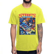 Load image into Gallery viewer, Streets Of Rage Vintage Game T Shirt Men Fashionable Classic O-neck 100% Cotton Big Size Homme Tee Shirt