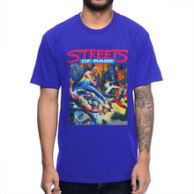 Load image into Gallery viewer, Streets Of Rage Vintage Game T Shirt Men Fashionable Classic O-neck 100% Cotton Big Size Homme Tee Shirt