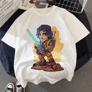 Star Wars Yoda Kids Clothes T-Shirts Toddler T Shirts Children Cartoons Gift Kawaii Fashion Cute Tops Boy Girl Outfits Tee Shirt