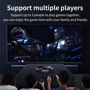 4K WIFI Retro Video Game Console Super Console X Max Android TV Box Game Box With 110000 Classic Games 50+ Emulators For PS1/PSP