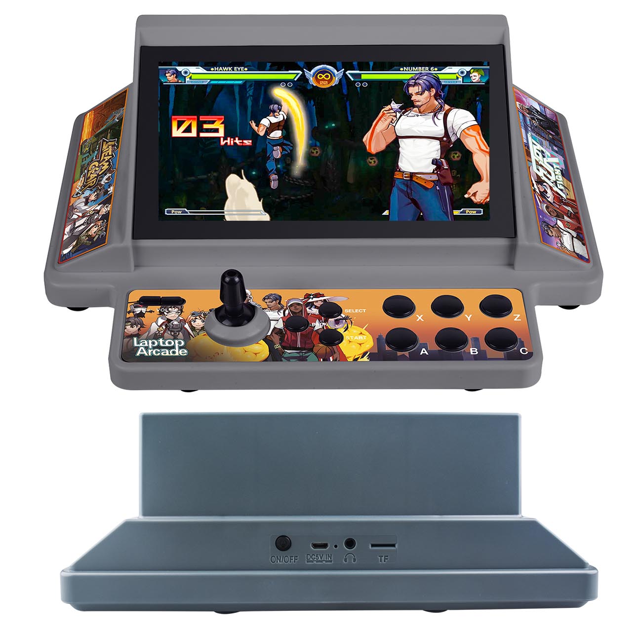 Mini Arcade Machine 7 Inch Screen Retro Video Handheld Game Console For  Android OS Wi