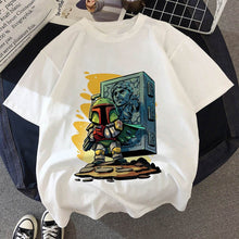 Load image into Gallery viewer, Star Wars Yoda Kids Clothes T-Shirts Toddler T Shirts Children Cartoons Gift Kawaii Fashion Cute Tops Boy Girl Outfits Tee Shirt