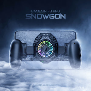 GameSir F8 Pro Snowgon Mobile Cooling Gamepad, Mobile Phone Cooler with Cooling Fan, Gaming Controller for Android / iPhone