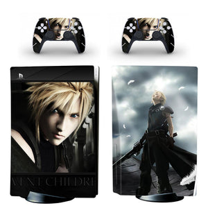 Final Fantasy PS5 Standard Disc Edition Skin Sticker Decal Cover for PlayStation 5 Console &amp; Controller PS5 Skin Sticker Vinyl