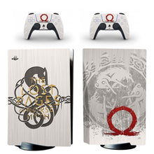 Load image into Gallery viewer, God of War PS5 Standard Disc Edition Skin Sticker Decal Cover for PlayStation 5 Console &amp; Controller PS5 Skin Sticker Vinyl