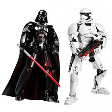 Load image into Gallery viewer, Star Wars Buildable Figure Stormtrooper Darth Vader Kylo Ren Chewbacca Boba Jango Fett General Grievou Action Figure Toy For Kid