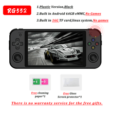 Load image into Gallery viewer, RG552 Anbernic Retro Video Game Console Dual systems Android Linux Pocket Game Player Built in 64G 4000+ Games