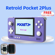 Load image into Gallery viewer, Retroid Pocket 2 Plus 3.5Inch Touch Screen Retro Video Game Consoles Android 9.0 Dual System HD Output 5G WiFi Handheld Gaming