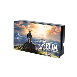 Hard Case Charging Dock Cover Stand Charger Protective Shell for Monster Hunter Rise Nintend Switch NS Console Crystal Protector