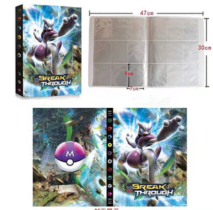 432Pcs Pokemon Album Book Cartoon Card Map Folder Game Card VMAX GX 9 Pocket Holder Collection Loaded List Kid Cool Toy Gift