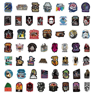 10/30/50/100pcs Disney Sci-fi Movies Star Wars Stickers Skateboard Laptop Luggage Phone Motorcycle Car Cool Sticker for Kids Toy