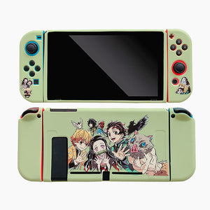 Soft Silicone Case For Nintendo Switch NS JoyCon Game Controller Shell Cute Cartoon Anime Kawaii Protective Cover Accessories