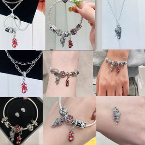 STAR WAR GIFT My order avengers Charm Of Plata de ley 925 Chain Beaded Suitable For Ladies Original Pandora Bracelet DIY Jewelry