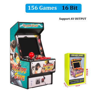 Mini Arcade Handheld Game Player 2.8 Inch Screen Built in 156 Retro Classic Games For Sega 16 Bit Portable Video Game Console