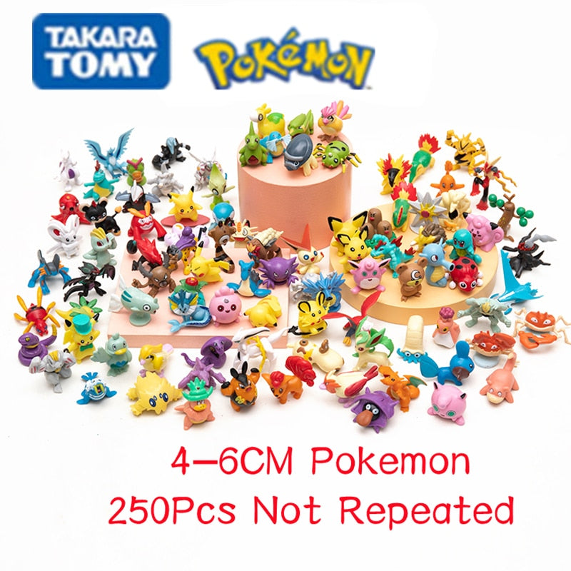 Pokemon Figures Model Lot Bulk Buy 24-144Pcs Different Styles Pikachu Anime  Figure Do