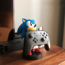 Load image into Gallery viewer, Sonic Figure Model Cartoon Mobile Phone Holder Game Console Holder for Children Fans Gift