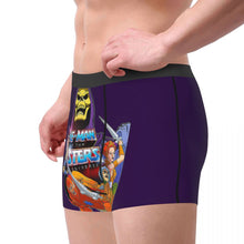 Load image into Gallery viewer, Novelty Boxer Shorts Panties Men He Man Underwear Masters Of Universe Skeletor Heman 80s Cartoon Soft Underpants for Homme S-XXL