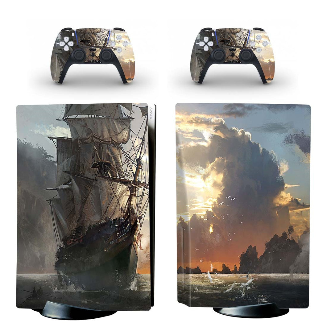 New Game PS5 Standard Disc Skin Sticker Decal Cover for Console & Controller PS5 Disk Skins Vinyl