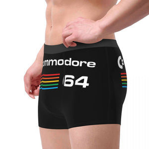 Funny Boxer Shorts Panties Men The Commodore 64 Underwear C64 Amiga Retro Computer Geek Nerd Breathable Underpants for Homme