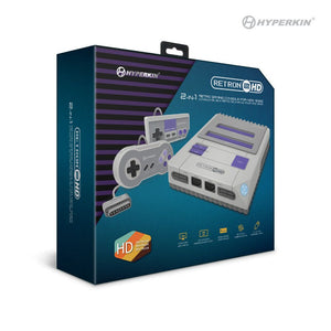 Hyperkin RetroN 2 HD Gaming Console for NES®/ Super NES®/ Super Famicom™ (Gray)