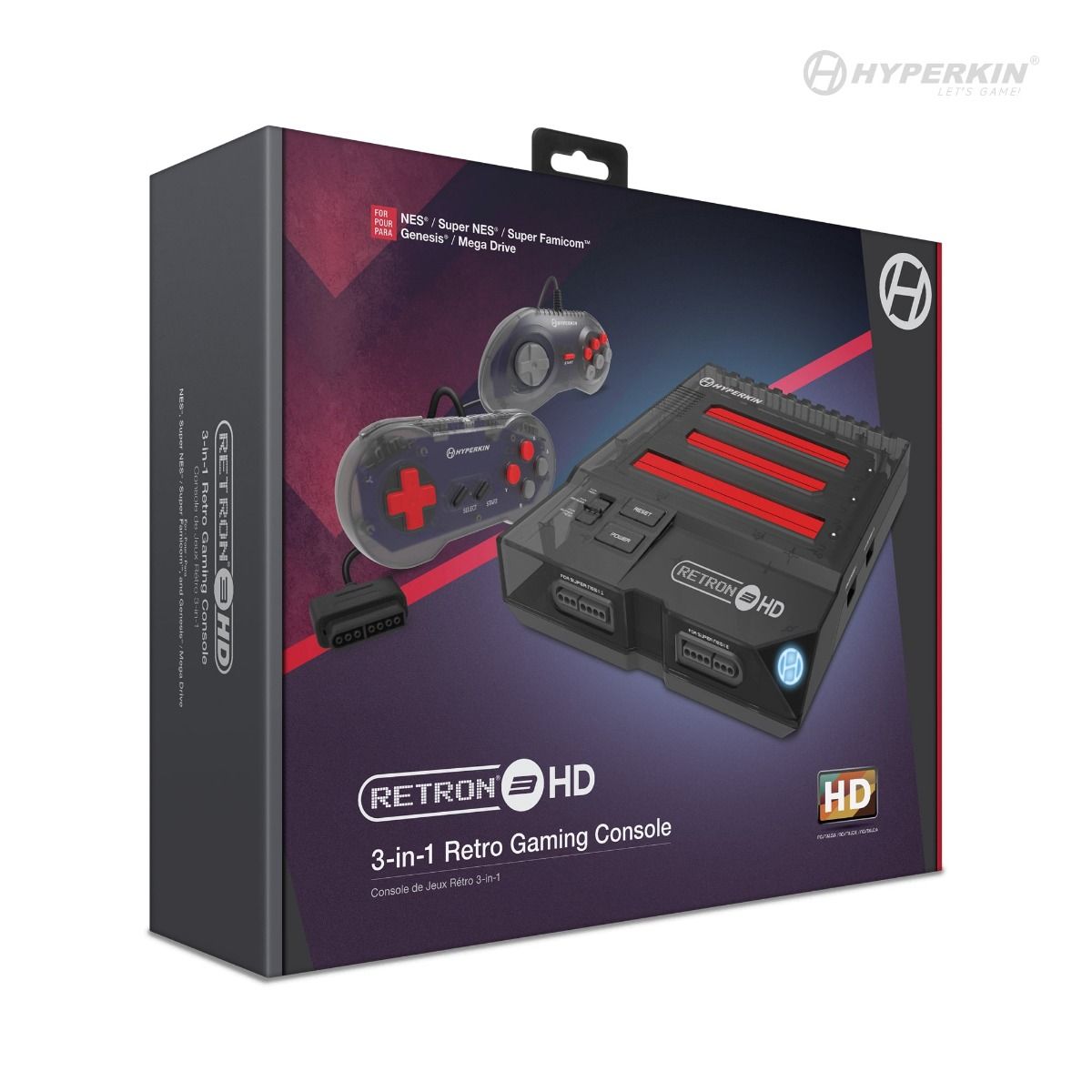 Hyperkin RetroN 3 HD 3in1 Retro Gaming Console for NES®/ Super NES ...