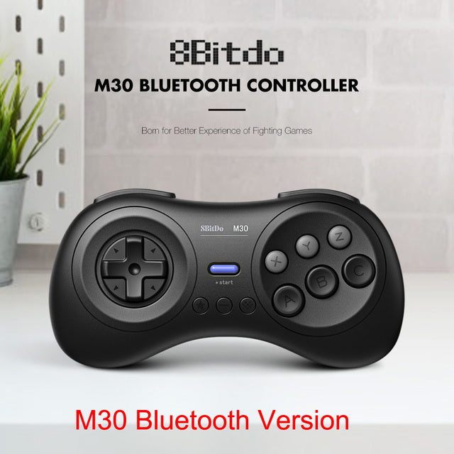 8Bitdo M30 Gamepad for Sega Genesis MD Mega Drive Controller for Nintendo Switch for Raspberry Pi Wireless PC Joystick Android