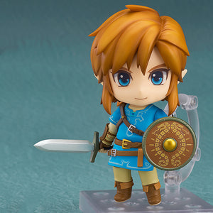 Anime Figures Zelda Link #733 Cute Toys Breath of The Wild PVC Statue Action Figma Model Zelda Collection