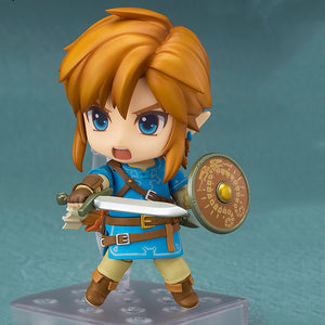 Anime Figures Zelda Link #733 Cute Toys Breath of The Wild PVC Statue Action Figma Model Zelda Collection