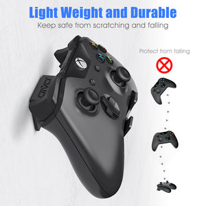 OIVO 4 PCS Game Controller Stand Holder for PS4 Controller Wall Mount Headphone Holder Universal Foldable Design Gamepad Holder