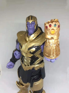 New Avengers Marvel 4 Endgame SHF Thanos PVC Action Figure Collectible Model Toy 18cm
