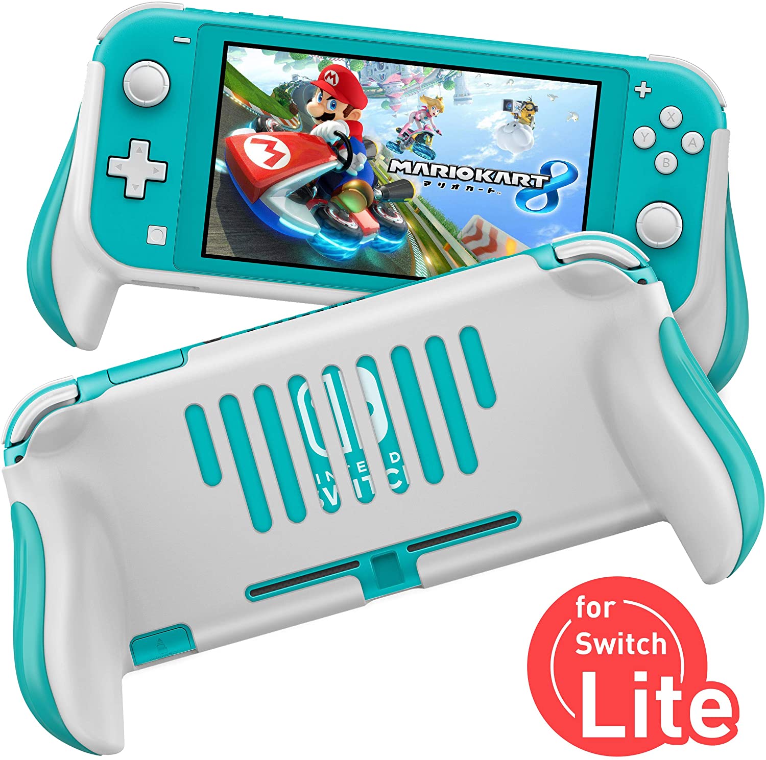 Acquista DSS-68 Per Nintendo Switch Lite Ergonomic Grip Hands Con Custodia  Per lo Stoccaggio Delle Carte di Gioco - Verde dalla Cina