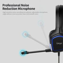 Load image into Gallery viewer, iPega PG-R006 Gaming Headset Surround Sound Headset with High Sensitive Microphone for PC Switch PS4 CellPhone Headset