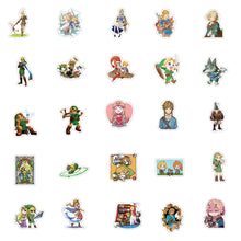 Load image into Gallery viewer, 10/30/50PCS Game Zelda Graffiti Stickers Car Motorcycle Travel Luggage Guitar Waterproof Cartoon Stickers Decal